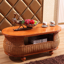 Vine wood tea table corner several rattan sofa assorted tea table oval tea table corner a few