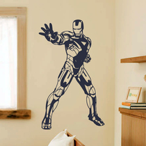 Wei Man Avengers Union Iron Man Superhero Movie Wall Sticker Self-adhesive Dormitory Wall Sticker