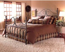 Wrought Iron Bed Royal Retro European Style 15m 18m Princess Bed Marriage Bed Double Bed Hotel Bed
