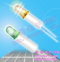 LED interval column manufacturer direct sales 5mm light-emitting diodes with nylon rubber columns 5 * 8 square holes