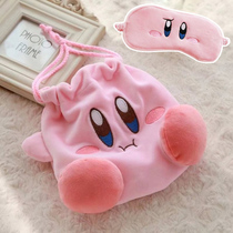 Kabi Star Corset pocket storage bag cute plush small cloth bag drawstring bag mini sundries storage bag