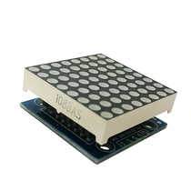 MAX7219 dot matrix module SCM control module SCM module Display module Finished product