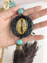 Baby fetal hair souvenir car pendant to ensure safe fetal hair accessories