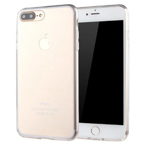 Apple 7 Plus full transparent phone case iPhone7 Plus candy color TPU soft set solid color all bag protective cover