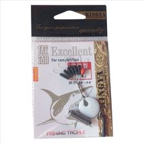 Aohu Taiwan Fishing Small Accessories Set Space Bean Drift Fast Lead 8 Ring L Large Size