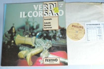 Verdi Pirates Cabaye Jesse Norman Carreras Carreras vinyl LP