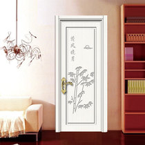 Indoor door sandwich door no paint door engineering door set of 168 yuan MOQ 300 Set 1