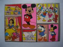 To youth those years of nostalgia Paste Stickers Mickey Mouse Donald Duck