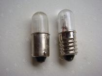 Signal lamp Plastic shell indicator bulb lamp bead Neon lamp E10 screw port B9 bayonet 24V110V220V 9*27mm