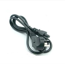 National standard plum tail power cord three-plug three-hole monitor laptop power cord adapter cable