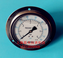 YN-60 axial band edge seismic pressure gauge Y-60N vacuum gauge-0 1 ~ 0mpa vacuum pressure gauge cai