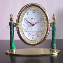 YADA clock ARTEX Durable silent alarm clock 58601 Green metal desk clock Study bedside fashion light luxury