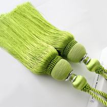 Lace curtain buckle strap hook hanging ball flow Su pair a modern minimalist strap tying up the rope ornament