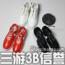 Sanyou cool play ZYTOYS 1:6 soldiers with mens sneakers three-color footless spot