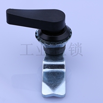 Heitan MS714-4 Cylinder Lock Distribution Box Cabinet Door Lock Handle Rotating Tongue Lock Iron Cabinet Door Lock