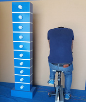 Spinning bike generator competition advertising lights fitness bike track racing accessories parts game props