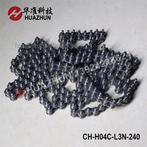 Conveyor chain Stainless steel 04C 25B Extended pin 3mm reflow soldering wave soldering chain 2 points