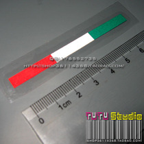 TUTU car sticker-46 Rossi Italian Flag Bar-reflective sticker