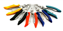 Small multi-purpose stainless steel Luya tongs hook cutting line open-loop fish nose pliers fishing pliers control fish tongs