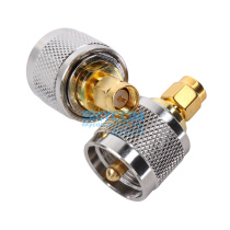 Intercom adapter connector SMA revolution M male feeder adapter SMA male turn M male head