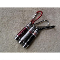 Multifunctional mini LED Flashlight LED light infrared line light banknote detection lamp keychain three-in-one A
