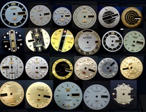 Watch scrapped literally word plate bad dial steampunk accessories DIY accessories