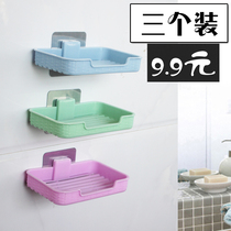 Toilet soap box Toilet wall-mounted wall soap box Soap rack hanging creative strong suction cup free drilling