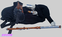 British imported musical instrument Irish bagpipe elbow bagpipe Scottish bagpipe practice set 3 keys new handmade