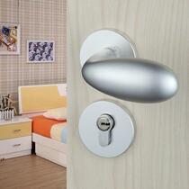 Nittway Space Aluminum Lock Split Lock Door Door Door Handle Bedroom Room Door Lock Indoor Children Solid Wood Door Lock