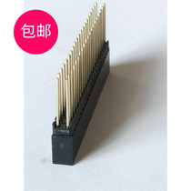 2 54mm female PC104 40P 2*20P needle length 12 2 copper needle gold-plated 10 pieces