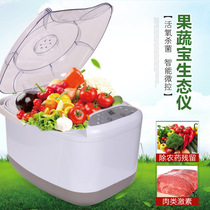 Ruiz household fruit and vegetable machine automatic ecological instrument Fruit and vegetable washing machine Ozone detoxification machine Dish washing and disinfection machine
