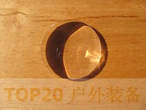 50mm Acrylic resin survival survival treasure box Fire experiment magnifying glass sheet convex lens