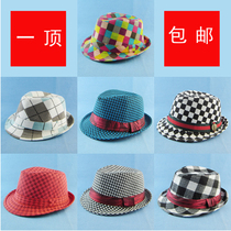 Told Boy Hat Jazz gentleman Beach curl linen folding British straw hat