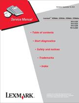 Lexmark Printer Lexmark X264dn X363dn X364dn 364dw Repair Manual Firmware Upgrade