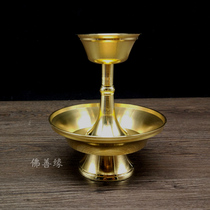Pure copper thickened medium-size Guardian Cup brass tantric glossy imitation Nepalese Buddhist articles