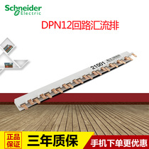 Schneider circuit breaker Air switch Air open bus DPN double in and double out 12-way connection copper row