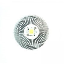  3W5W10W high-power LED lamp aluminum radiator sun flower round heat sink 90x12 7mm with screws