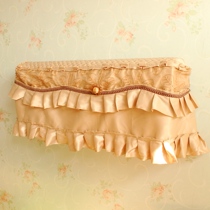 Fabric air conditioning cover is turned on without taking air conditioning Hood wall-mounted lace dust cover air conditioning dust cover