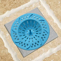 Japan KM Hair filter Kitchen and bathroom bathtub drain hair filter sewer floor drain cover anti-blocking net