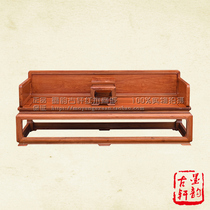 New Chinese style solid wood Luohan bed Myanmar rosewood sofa bed Big fruit red sandalwood conference chair mahogany Luohan bed
