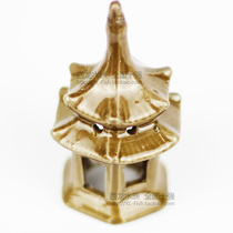 Ceramic pagoda small number Pagoda Water View fish tank Scenery Fish Tank Decoration Aquarium for Scenery Fish Tank Decoration