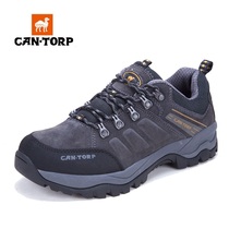 cantorp Camel Mountaineering Shoes Men Autumn and Winter Size Cowhide Outdoor Shoes Warm Walking Shoes Waterproof Sneakers