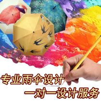 DIY to map personality Custom graduation Design Cartoon Custom Fully Automatic Anti-UV and rain dual-use sunshade