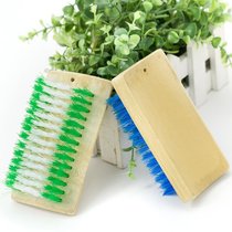 Bamboo washing brush multi-purpose cleaning hair dense board brush cleaning brush shoe brush washing clothes supplies