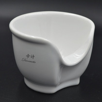 Imperial Poetry Sasha White Shaving Soap Bowl Shaving Foam Bowl Shaving Cream Bowl Hu Brushed Bowl Shave Bowl