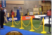 (Factory for direct sales)PE plastic fence childrens fence indoor factory special fence one meter line