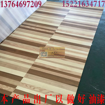 Wood veneer art parquet solid wood texture features decorative background wall veneer paint-free wood veneer