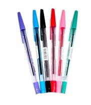 Japanese Paracel pen PILOT FINE Baile BP-S color ballpoint pen ball pen ball pen 0 7mm red toner