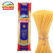 Imported spaghetti Davina No. 8 Straight Noodle 500g * 36 pack full case of Pasta pasta pasta