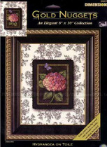 Cross stitch electronic figure redraw source file-DIM-35072Hydrangea onToile hydrangea